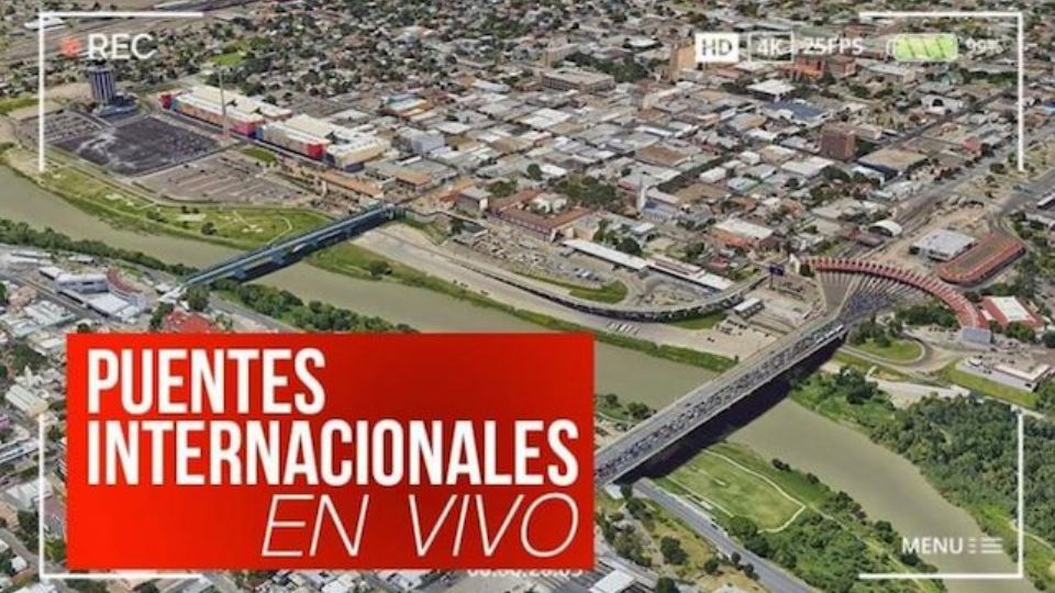 La mañana de este domingo te mostramos el flujo en los puentes internacionales de Nuevo Laredo