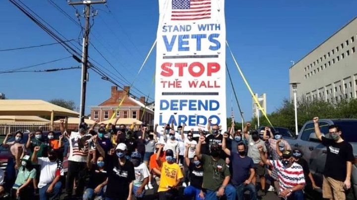 Aplauden poner fin a batalla del muro fronterizo en Laredo