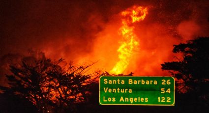 Evacuaciones y cierres de autopistas por incendio en el lago Alisal en California