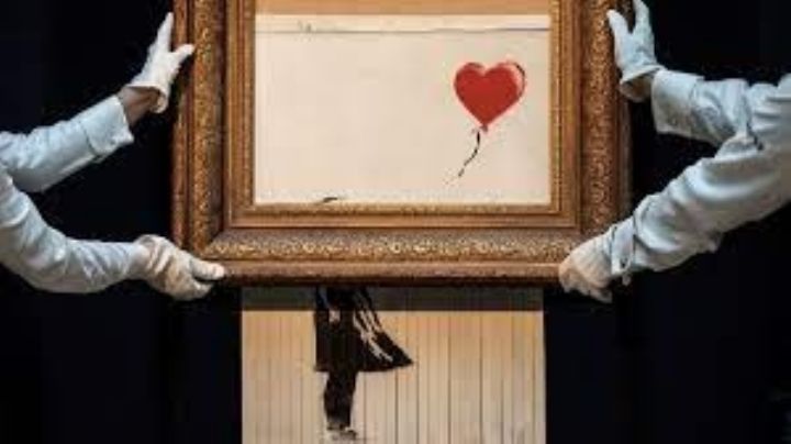 Rompe Record: Cuadro triturado de Banksy es vendido por 25 millones de dólares