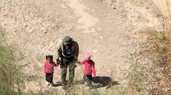 Encuentran a dos niñas de 6 y 4 años que trataban de cruzar solas la frontera de México a EU