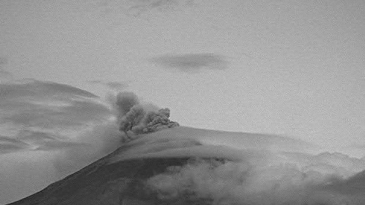 VIDEO: El Volcán Popocatépetl registró seis exhalaciones y 2 sismos