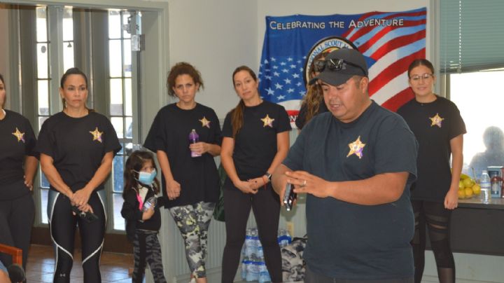 Presentan MBU PEPPER BLASTER II para autodefensa de mujeres en Laredo txs