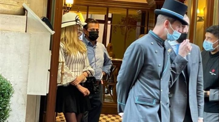 VIDEO: Captan a Peña Nieto en Roma, Italia y le gritan 'ratero'