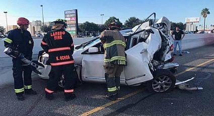 Fuerte choque en la 35 frente al Mall del Norte: dos mujeres graves