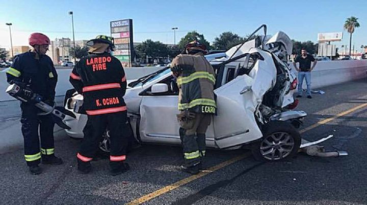 Fuerte choque en la 35 frente al Mall del Norte: dos mujeres graves