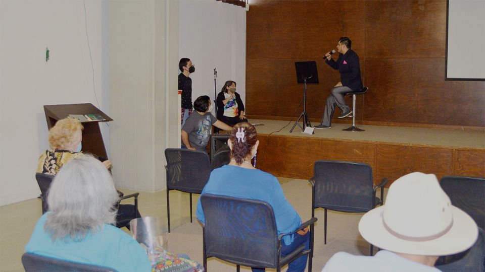 El evento se realizó en el Auditorio y el lobby de Estación Palabra.