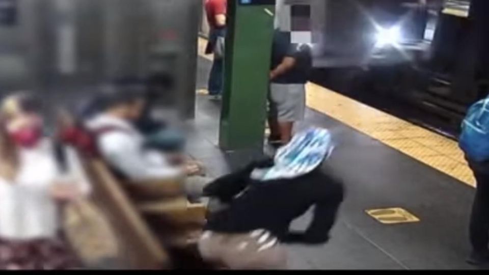 Los hechos ocurrieron en la estación de Time Square en la ciudad de Nueva York