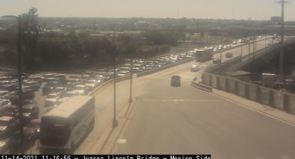 Puentes Internacionales Nuevo Laredo hoy domingo 14 de noviembre EN VIVO