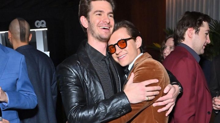 FOTOS: Captan a Tom Holland y Andrew Garfield juntos en evento; se desatan rumores