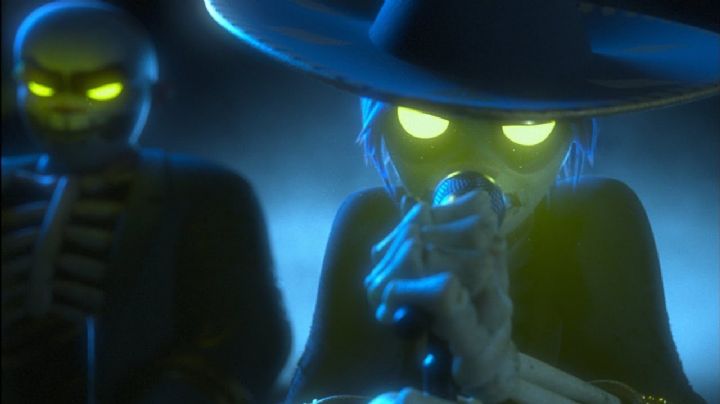 Gorillaz festeja Día de Muertos con tétrico video