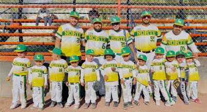 ¡Liga Oriente de Nuevo Laredo, subcampeón en beisbol infantil!