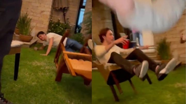 Video: El Karma existe y nunca fue tan rápido, Joven se burla de su amigo borracho y cae frente a todos