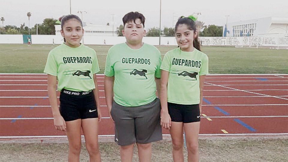 Daniela Cárdenas Loera, Eduardo Ramos Camacho y Regina Loera López son grandes prospectos para la pista