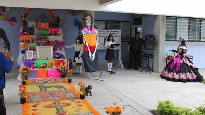 Ganadores del tradicional altar de Muertos ¡Felicidades!