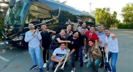 Balean autobús de la banda La Adictiva en el Estado de México