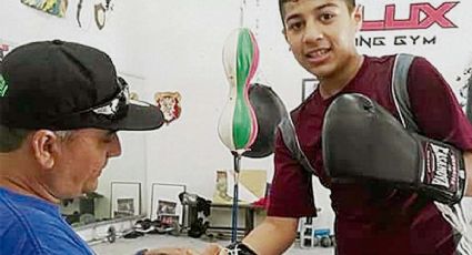 Oziel “La Lumbre” González, listo para su debut en el ring