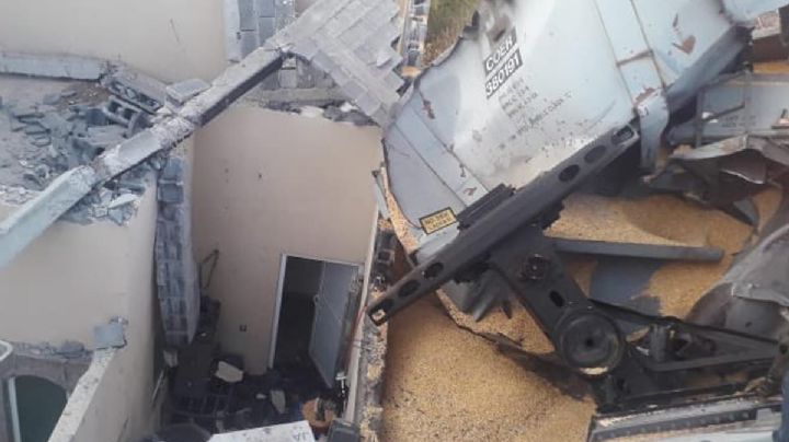 FOTOS: Chocan de frente trenes en Zacatecas; hay heridos