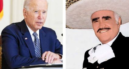 Joe Biden lamenta la muerte de Vicente Fernández
