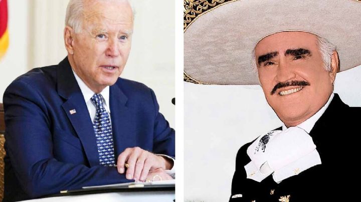 Joe Biden lamenta la muerte de Vicente Fernández