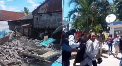 VIDEOS: Fuerte terremoto golpea Indonesia; emiten alerta de tsunami