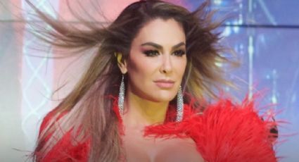 (VIDEO) Ninel Conde posa en corsé de cuero y enseña CASI TODO