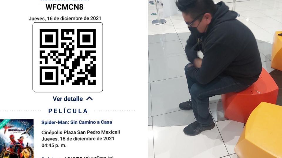 La emoción del usuario fue tanta que no tuvo el cuidado al compartir la fotografía, pues dejó ver el código QR