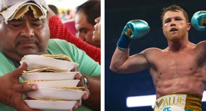 Canelo va por sus tacos y paga la cuenta de todos los clientes que se encontraban cenando