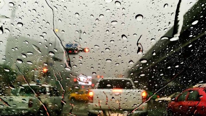 Lluvia no llegó a Nuevo Laredo... pero les cayó granizada en Anáhuac (VIDEO)