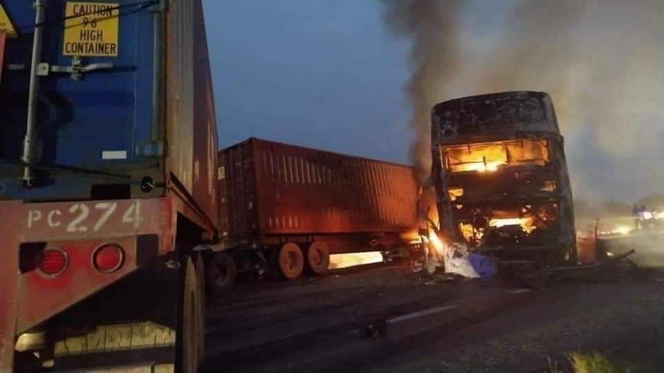 Se presentó en la carretera Matamoros-Victoria con saldo de 5 muertos