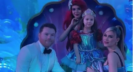 (Video) El Canelo sorprende con lujosa fiesta para festejar el cumpleaños de su hija.