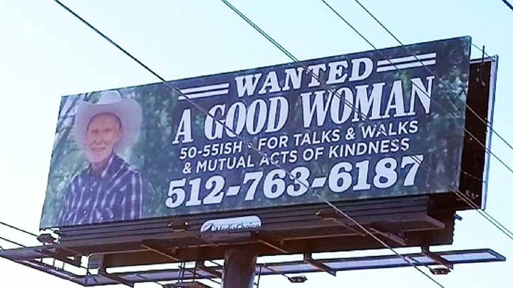 AUSTIN, TX: Anciano busca al amor de su vida mediante espectaculares panorámicos