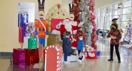 Llega Santa Claus al Centro Cultural Nuevo Laredo