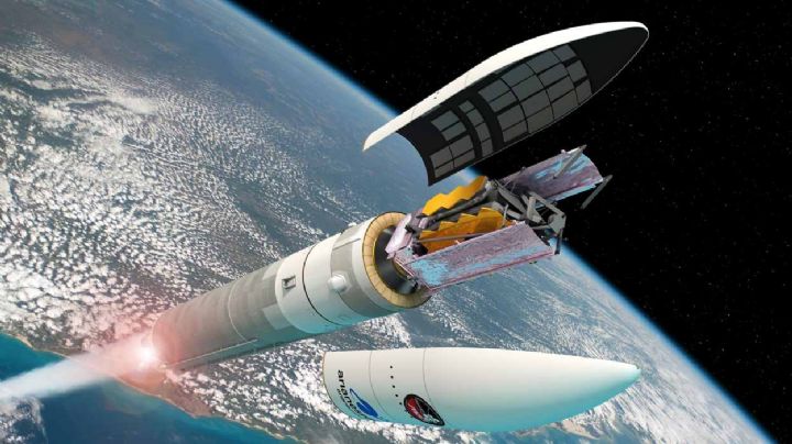Lanzan al espacio al telescopio James Webb, el más poderoso de la historia