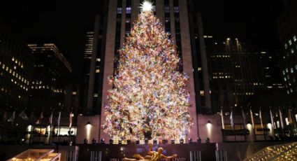 Se acerca la Navidad: Encienden Árbol Navideño del Rockefeller Center en Nueva York