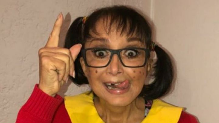 'La Chilindrina' da positivo a Covid; está tranquila