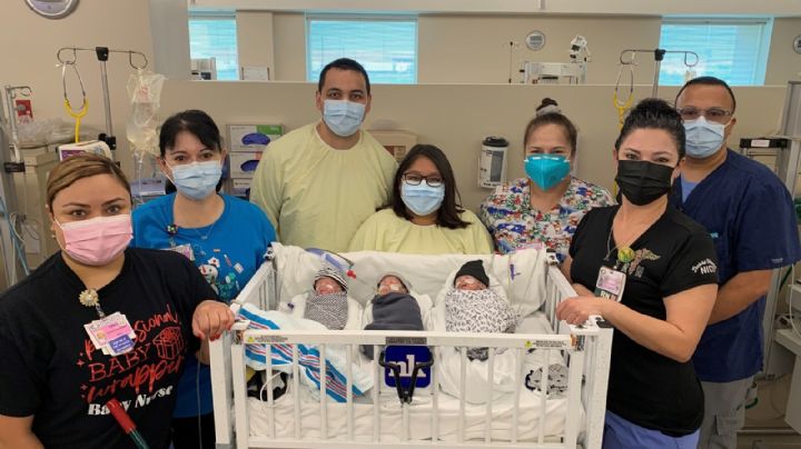 FOTOS: Pareja de Laredo cierra el año con gran regalo ¡Tienen trillizos!