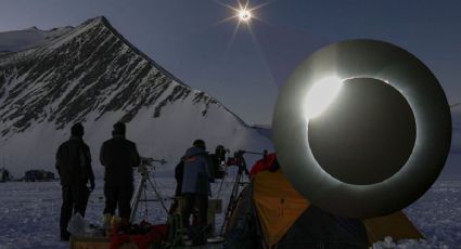 ¡Impactante! Asi se vió el eclipse solar desde la Antartida (VIDEO)