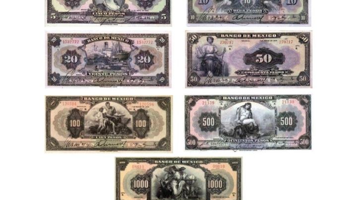 ¿Te has preguntado como eran los billetes que usaban tus tatarabuelos?  Aquí te los mostramos