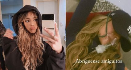 ¿Cómo está la salud de Danna Paola? Rompe el silencio tras aparecer con oxígeno