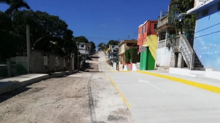 Tamaulipas: Conoce la calle pavimentada solo por la mitad que divide dos municipios