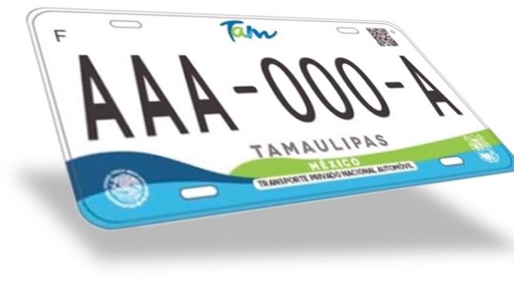 Se acaba el cobro de placas vehiculares en Tamaulipas