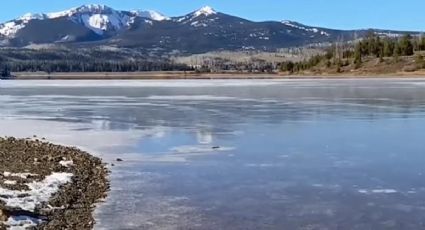 VIDEO: Lago emite misteriosos sonidos a lo “Star Wars”