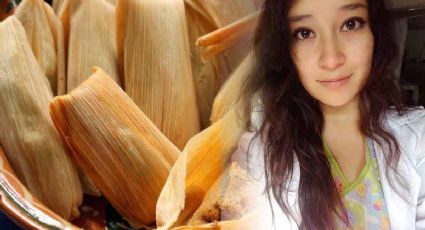 Doctora se viraliza por vender tamales de noche en Puebla