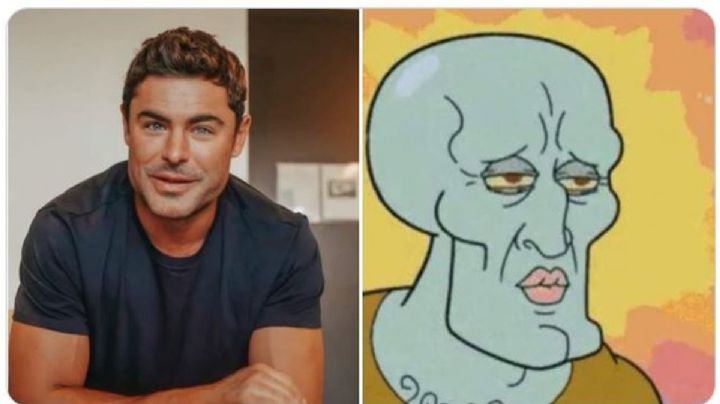 ¿Zac Efron ahora es calamardo guapo? supuesta fotografía desata memes