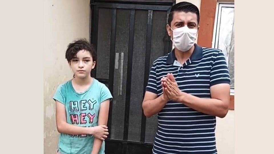 Estudiante de primaria en Nuevo Laredo