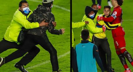 VIDEO: Aficionados invadieron la cancha del Estadio Hidalgo en el partido América vs Pachuca