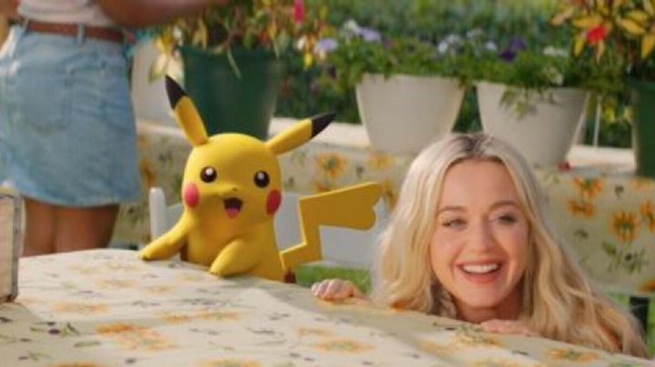 Katy Perry y Pikachu, juntos en un video musical ¿Será entrenadora Pokémon?