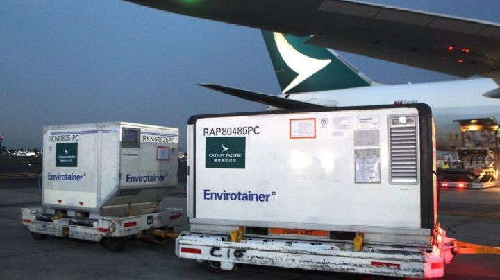 Vacuna coronavirus CanSino: nuevo lote arribó el aeropuerto de México