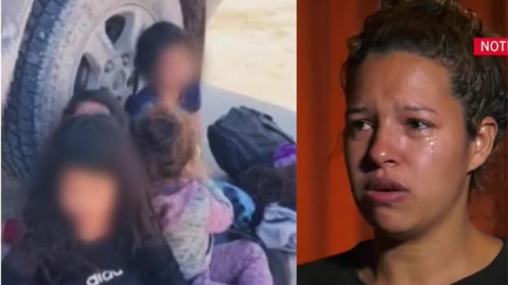 Madre de dos de las niñas abandonadas en la frontera revela por qué las dejo